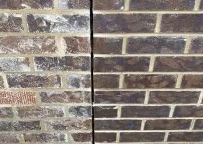 Commercial brick installation completed on schedule