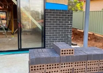 Quality blocklaying completed for a commercial project