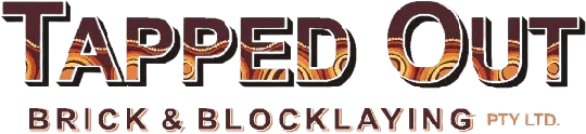 Tapped Out Brick & Blocklaying logo Tapped Out Brick & Blocklaying logo
